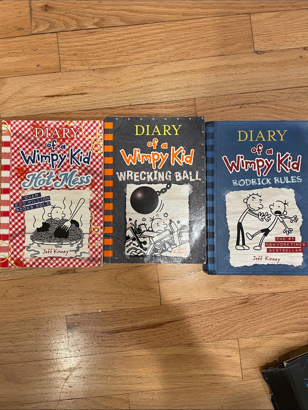 Diary of a Wimpy Kid: Wrecking Ball - Blue & Black Hardcover by Jeff Kinney